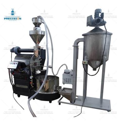 China Commercial Grade Coffee Bean Roaster Hot Air Roasting Method Customize Color for sale