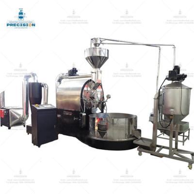 China Factory Industrial Coffee Roaster Professional 120kg 1-2 Minutes Cooling Time for sale