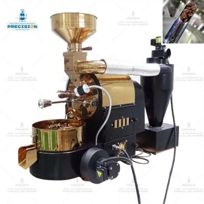 China Household Electrical Coffee Roaster With Double Layer Stainless Steel Drum for sale