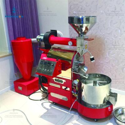 China Commercial Automatic Customize Drum Motor Electric Coffee Bean Roaster 3KG en venta