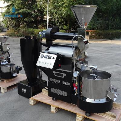 China Stainless Steel Coffee Roasting Machine Electric And Gas Custom Body Color for sale