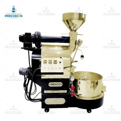 China Commercial Stainless Steel Electric Gas Type 5Kg 10Kg Coffee Roasting Machine Coffee Roaster for sale