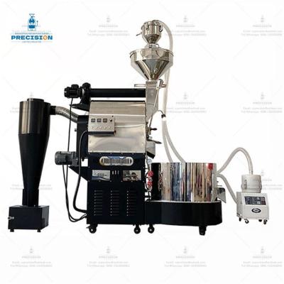 China Industrial Multi Burner 5Kg 15Kg 20Kg Gas Electric Coffee Bean Roaster Machine for sale