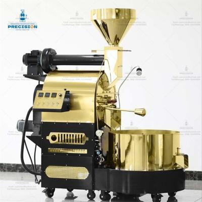 China Electric 5kg Capacity Homeroasting Equipment With Stainless Steel Drum Coffee Roaster Te koop