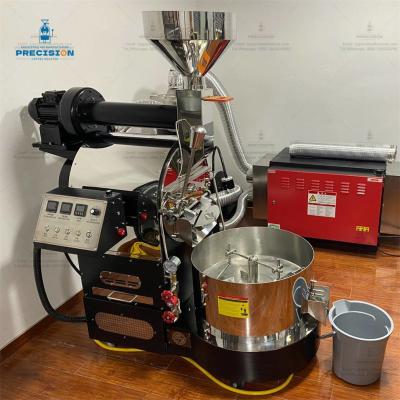 China Commercial Industrial Automatic 20Kg 30Kg 60Kg Multi Burner Infrared Gas Electric Cafe Nut Coffee Bean Roaster Machine for sale