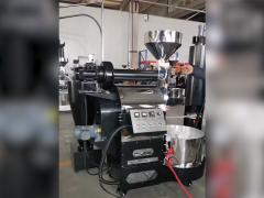 High quality coffee roaster with high heating efficiency and easy control