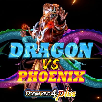 China High Money Software Stable Paying Ocean King 4 DRAGON VS PHOENIX Skill Fish Arcade Game High Hold Skill Fish Game Software for sale