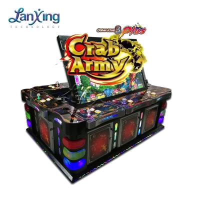 China Metal 6 player table game game machine fish hunter fish hunter game machine for sale for sale