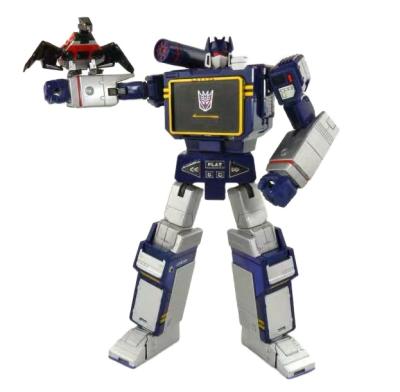 China Cartoon Toy TKR Robot MP-13 MP13 Transformation Knockout Soundwave Band Masterpiece Action Number IN STOCK for sale