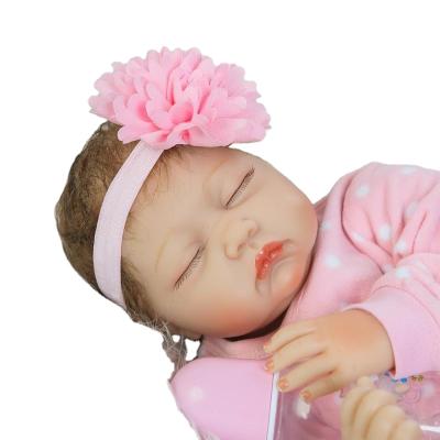 China 22 Inch Realistic Full Body Silicone Realistic Full Body Silicone Reborn Baby Doll 55cm Newborn Babies 22 Inch for sale