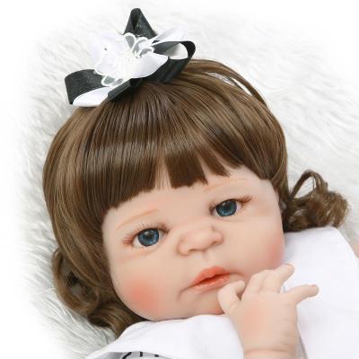 China DIY TOY NPK 22inch Brands 56cm Full Silicone Dolls Lifestyle Bjd Princess Reborn Doll Reborn Toys For Girls Bebes Reborn for sale