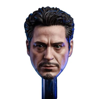 China MODEL TOY 1/6 MK5 2.0 IRONMAN Main Carving Tony Normal Head Sculpt for 12