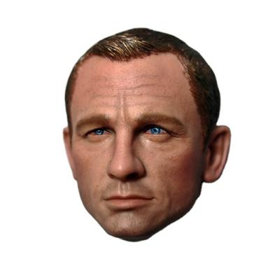 China MODEL TOY 1/6 head carving 007 James Bond Head Sculpt for 12