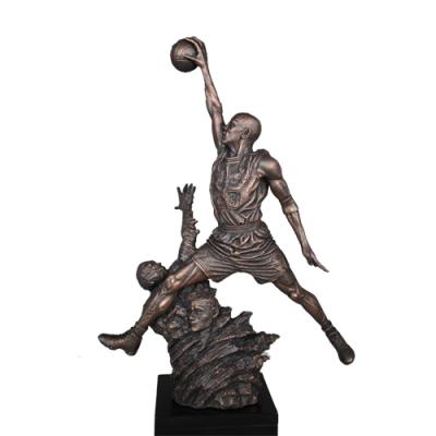 China TOY MODEL Myth New JORDAN 23 Mike Resin Statue Basketball Collection size 50cm 20 inch for sale