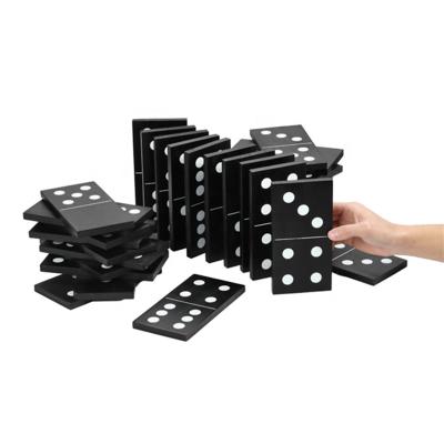 China Non-toxic paint Giant Dominoes 28pcs wooden blocks for sale