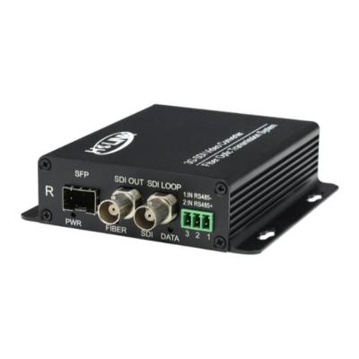 China 1080P/60Hz 1 Channel 3g-sdi to Fiber extender with RS485 to fiber Optical Extender/3g-SDI Video to fiber Transmitter for sale