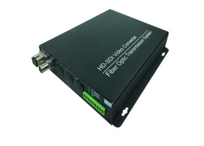 China 1 BNC Video Interface HD SDI to Fibre Converter , cctv camera video converter 32K / 48KHz Sampling frequency for sale