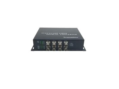 Κίνα HD CVI/AHD Optical Converter with 8 CH- Fiber Optic Transmitter and Receiver. Single /Multimode, RS485/232BNC port,20KM, προς πώληση