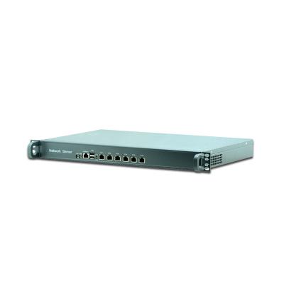 China 1u rack mount network barebone 6LAN firewall with Celeron 3855u skylake processor R5238Z for sale