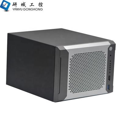 China NVR194Z 4* 3.5 Inch HDD Storage 2 LAN Mini ITX 4 Bay NAS Server 186mm*225.5mm*141.5mm for sale