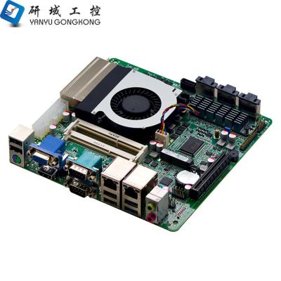 China Server/Workstation NVR38_C312 3865U Dual LAN 2 DDR3L Mini ITX Mainboard with 12 SATA HDD Ports for NVR NAS Storage for sale