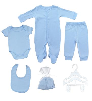 China Anti-Shrink Newborn Clothing Sets Cheapest Baby Set Baby Rompers Baby Mettens Set Baby Gift Set for sale