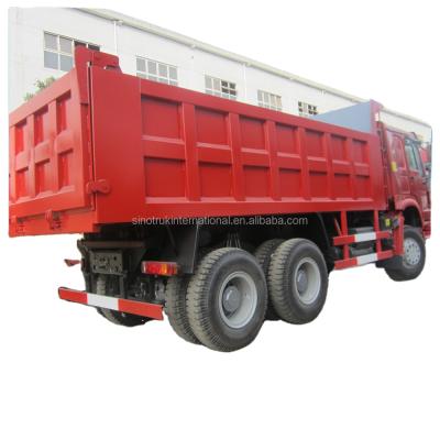 China Left Hand Driving 28L/100km Fuel Consumption HOWO 6X4 25t Mining Dump Truck For SINOTRUK HOWO for sale