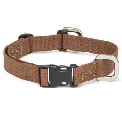 China Sustainable Custom High Quality Hemp Pet Collar Comfortable Eco-Friendly Dog Collar With OEM Custom Logo for sale