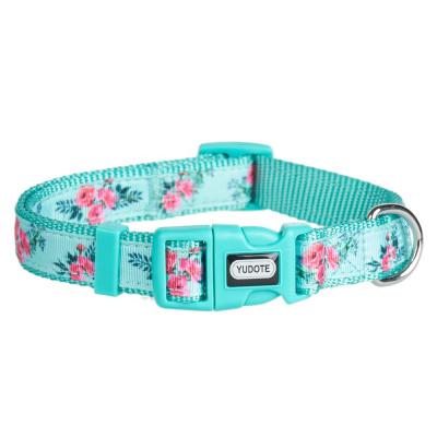 China New High Quality Viable Adjustable Spring Flower Dog Collar Dog Collar Factory Stocks Factory Stock Custom Supply for sale