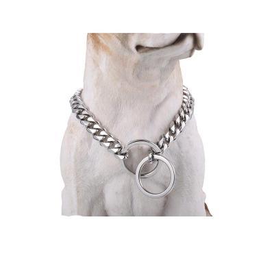 China Pet Products Sustainable Adjustable Dog Choke Chain Collar, Chain Collar Collar For Dog, Snake Chain for sale