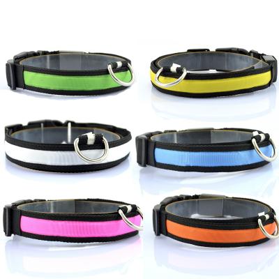 China Sustainable Christmas Pet Products LED Collar For Dogs USB Rechargeable Flashing Collar And Leash for sale