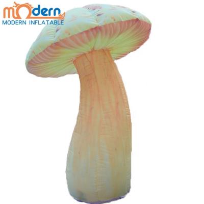 China Party Mushroom Decoration Giant Inflatable Advertising Column Led Inflatable Mushroom For Party Event for sale