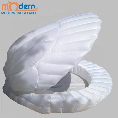 China Event Inflatable Shell Inflatable Seashell Inflatable Clam Shell With LED Light for sale