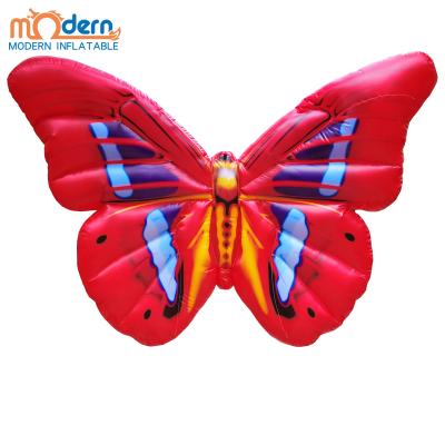 China Custom Party Stage Performance Colorful Outdoor Party Decoration Advertising Inflatable Giant Butterfly for sale