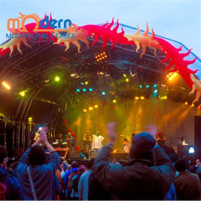 China For Music Festival Inflatable Flame Inflatable Music Festival Stage Design Props Creative Inflatable for sale