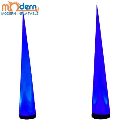 China Party Event Decoration Inflatable Cone Fender , Inflatable Horn With Led Lighting for sale