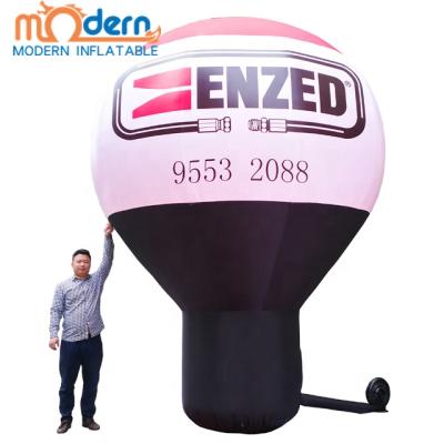 China Party 4m Hot Air Balloon Inflatable Balloon Advertising Roof Top Hot Air Balloon for sale