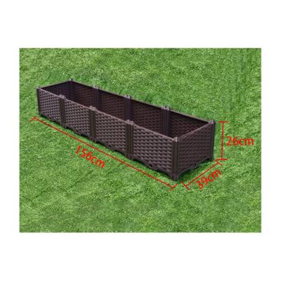 China Outdoor Home Vegetable Raised Bed Vegetable Planting Garden Plant Outlet Pots Gardening Plants Flower Pot Modern Vegetable Planting Garden for sale