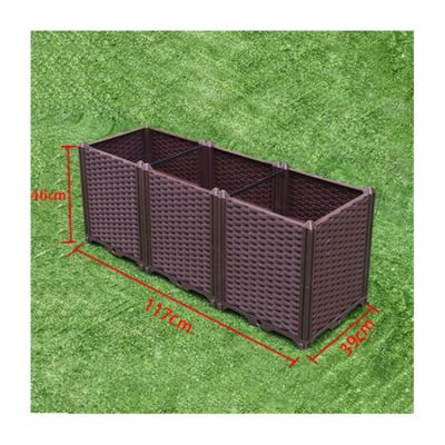 China China Factory Price Modern Plastic Flower Pots Vegetables Planting Modern Container Plant Pots for sale