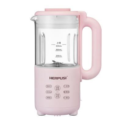 China 400ml Electric Household Food Blender Mini Multifunctional Blender Domestic Soybean Milk Soup Maker for Nuts Milk or Baby Food Smoothie. for sale