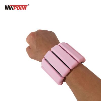 China Bodybuilding Fitness WINPOINT Silicon Wrist Gym Bracelets Adjustable Fitness Band For Fitness for sale