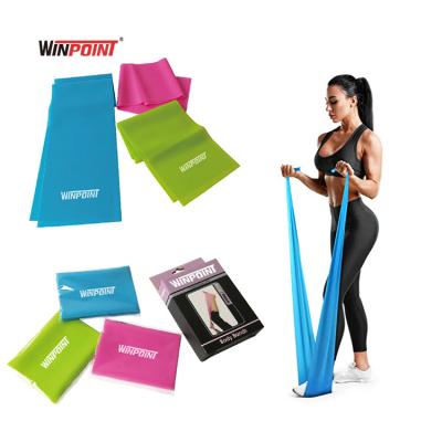 China High quality WINPOINT FITNESS band eco-friendly looser set flat stretch yoga pilates resistance bands for pilates for sale