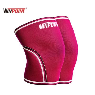 China Gym Fitness Adult WINPOINT Weightlifting 7mm Neoprene Professional Synthetic Rubber Knee Support for sale