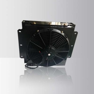 China For Many Kinds Of Hydraulic System / Transmission System Fan 12V / 24V Hydraulic Oil Cooler for sale