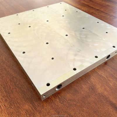 China For Many Kinds of Precision Equipment Cooling Plate Peltier Liquid Cooler for sale