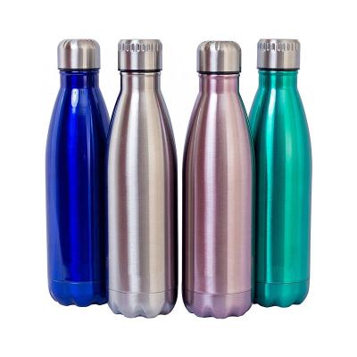 China Sustainable Cheap Price Stainless Steel Water Bottle Insulated Stainless Steel Bottle With Lid for sale