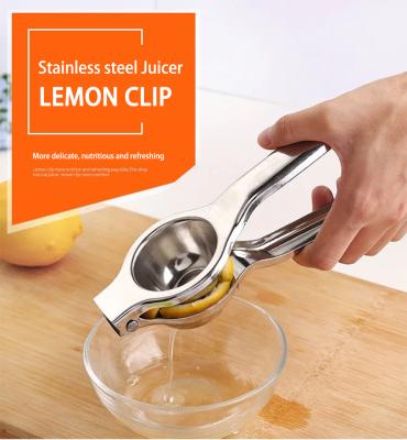 China Stored Orange Lemon Juicer Stainless Steel Citrus Squeezer Lemon Squeezer High Quality Manual Fruit Squeezer Tools Kitchen for sale