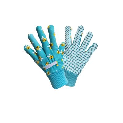 China Anti-skid Kids Gardening Gloves with PVC Dots Wholesale from China for Age3-6/6-9/10-15 for sale