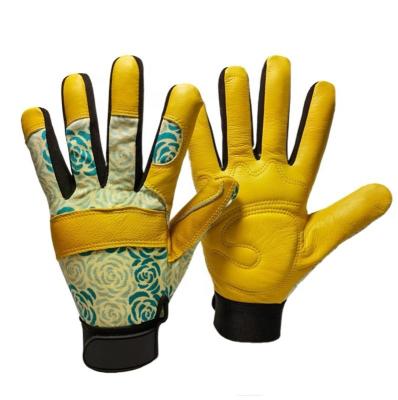 China Mechanics Glove / Garden Glove / Cowhide Thornproof Gloves Gardening Driving Gloves Work Service Gloves Safety Work Glove for Men and Women for sale