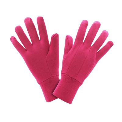 China Agriculture/gardening/handing etc. low power gardening gloves PVC Dots Palm Women Soft Jersey anti-slip gloves women work gloves for sale